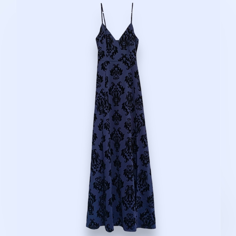 Windsor Navy Blue A- Line Dress